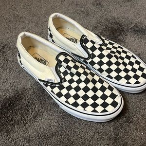 Checkered Vans
